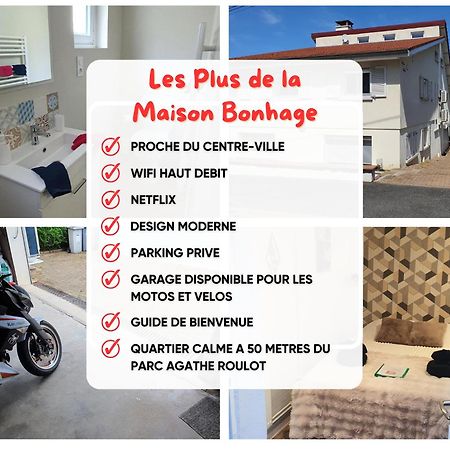 Proche Centre, Gare, Parc, Parking By Maison Bonhage โชมง ภายนอก รูปภาพ