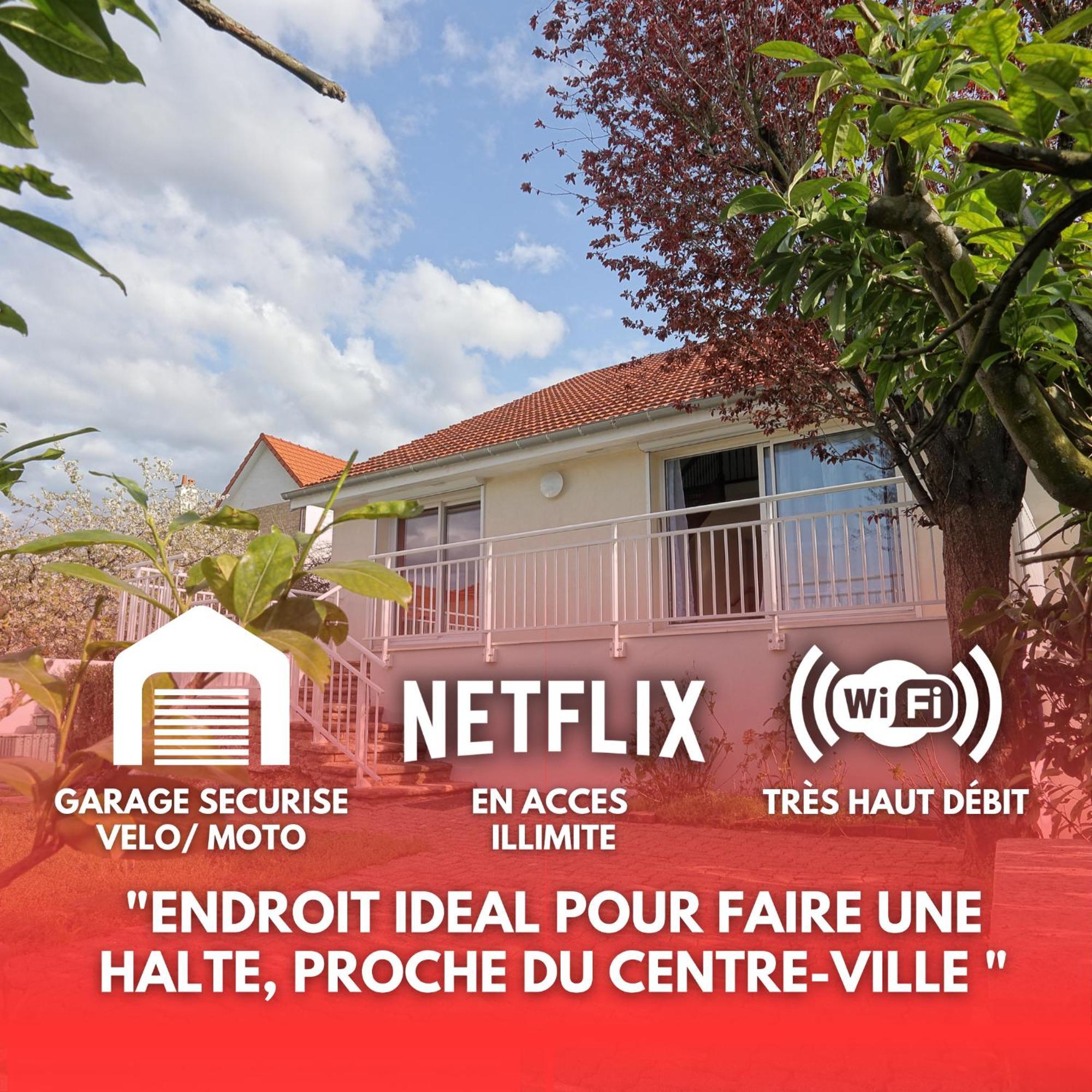 Proche Centre, Gare, Parc, Parking By Maison Bonhage โชมง ภายนอก รูปภาพ